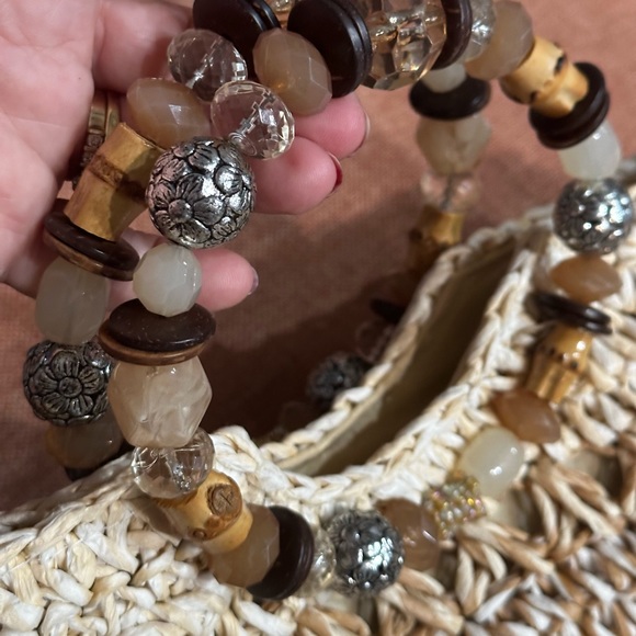 Woven straw Handbag - Picture 8 of 10